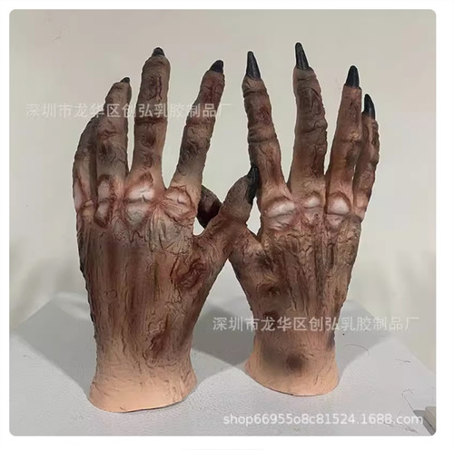 Guanti mano zombie - guanti,