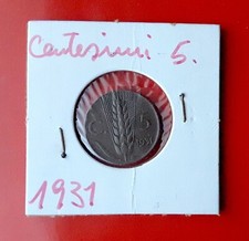 5 CENTESIMI 1931 [O061]