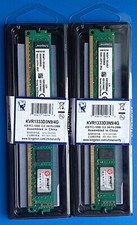 kingston 8GB 2x 4 GB PC3-10600 Ddr3-1333 MHz KVR1333D3N9/4G DIMM memoria desktop