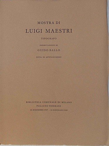 Mostra luigi maestri - mostra,