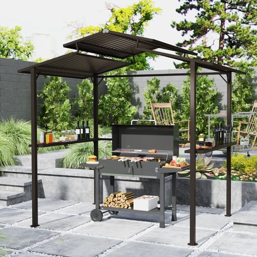 Outsunny 5ft hardtop grill - outsunny,