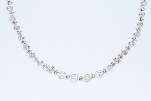Collier diamanti - ct.,