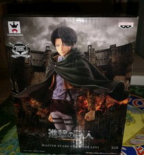 Banpresto MSP Attacco Giganti FIGURE Attack On Titan Levi + Pack movimento 3D
