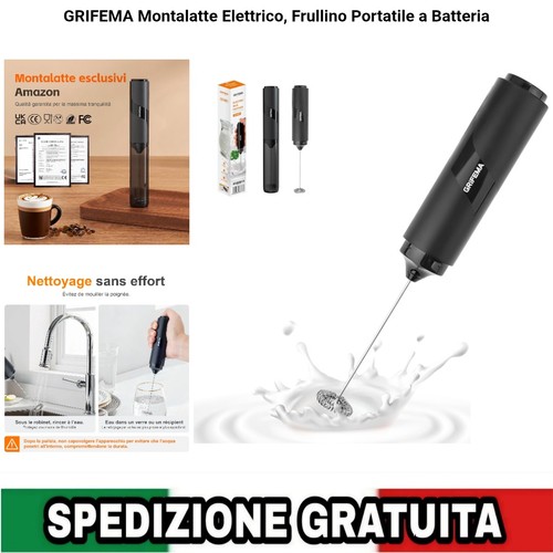 Montalatte elettrico frullino - elettrico,