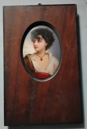 Antico quadro ritratto