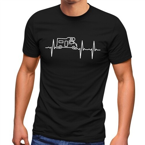 Shirt uomo camper campeggio - t-shirt,