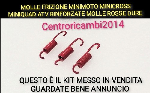 Kit molle frizione minimoto - frizione,
