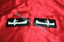 FIAT PANDA 4X4 SISLEY STEMMI LOGHI CANOA MODANATURE FASCIONI LATERALI BADGE NEW!