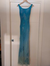 Abito da cerimonia donna a sirena lungo taglia 40