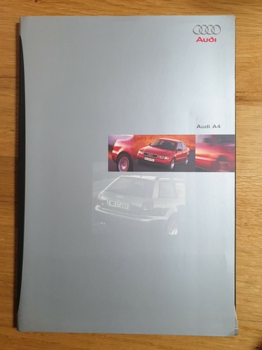 Depliant brochure audi - audi, a4