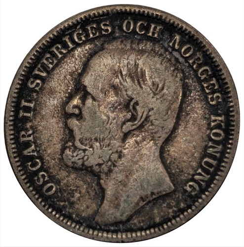 1898 svezia oscar scudo - 1898, ii