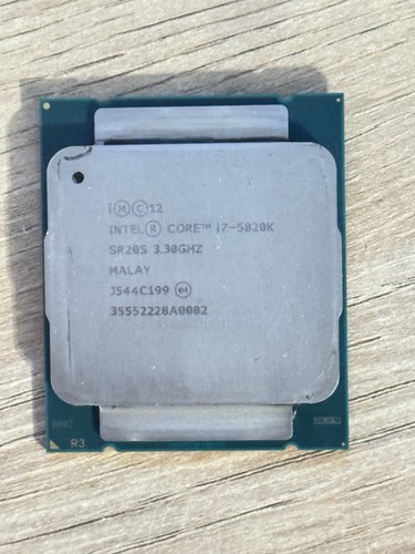 Intel core 5820k ghz - 3,30, 6