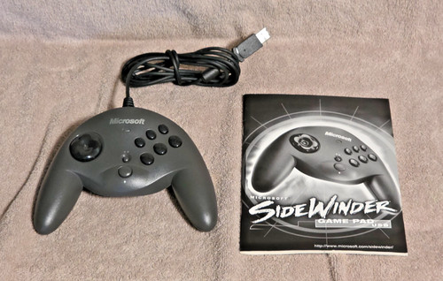 Microsoft sidewinder game pad - sidewinder,