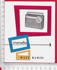 WATT RADIO - TORINO -  RADIORICEVITORE MONELLO