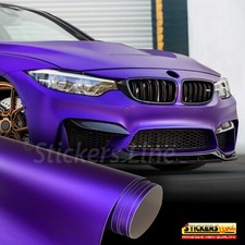 Pellicola adesiva viola cromo satinato car wrapping metallizzato opaco auto moto