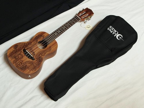 Ukulele elettrico luna hennè - ukulele,