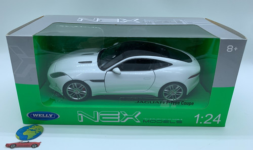 Welly jaguar type coupe - welly, f-type