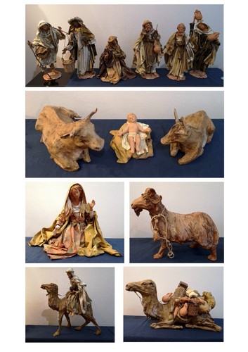 Presepe leccese cartapesta - leccese,