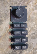 Lowrance Pulsanti di ricambio in gomma HDS 8 Fish Finder - PARTE ORIGINALE OEM - OTTIME CONDIZIONI