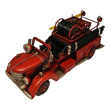 DynaSun Camion dei pompieri 1804D-769 Rosso 30 cm Truck vintage Collezione