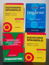 Set Di 4 Mini Dizionari Della