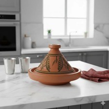 Tajine M 22 cm in Terracotta