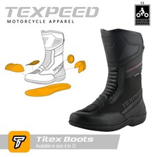Pelle motocicletta stivali - pelle,