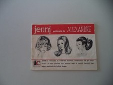 LIBRETTO BAMBOLA JENNI ITALOCREMONA PETTINATA DA ALEXANDRE - VINTAGE ANNI '60