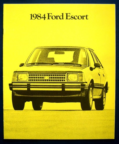 Brochure depliant ford escort - ford,