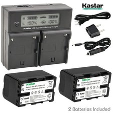LCD Dual Charger & 2 Battery