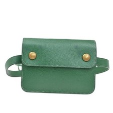HERMES Pochette Verde Vita Bum