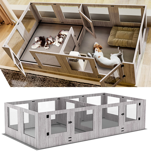 Grande box per cuccioli box