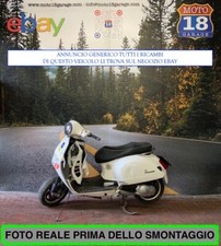 Sono Disponibili Ricambi usati scooter Piaggio Vespa GTS 125 2007 2011 iniezione