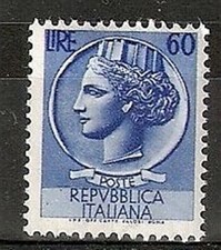 1953-54 ITALIA TURRITA 60 LIRE