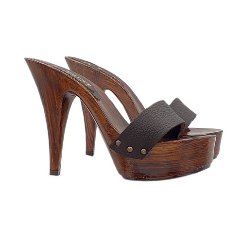 Zoccoli donna pelle - donna, in