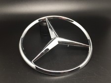 MERCEDES 100MM LOGO SCUDO STELLA SIGLA EMBLEMA FREGIO STEMMA SCRITTA TARGHETTA