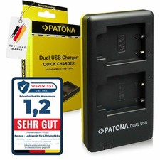 PATONA Caricabatteria Doppio