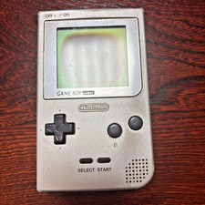 Gameboy Nintendo Game Boy Pocket silver No Led 1996 Console Limited loose Japan