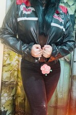 giacca moto donna pelle