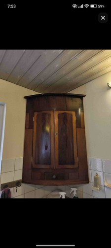 Armadio angolare art decostil