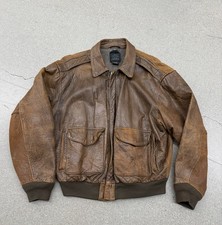 Avirex Jacket Mens L Brown