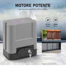motore per cancello scorrevole  per cancelli fino a 600kg