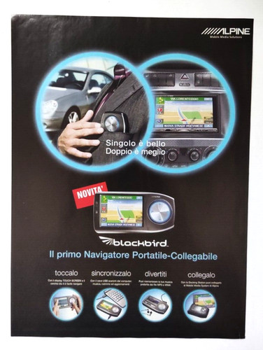 Pubblicita alpine blackbird - pubblicita',
