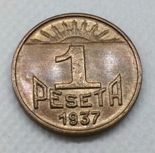 1 Peseta 1937 CONSEJO DE