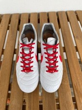Nike Tiempo Legend IV Elite Football Boots - White/Red/Silver UK10 EU45
