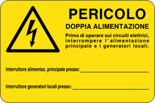 M-ITALY CARTELLO SEGNALETICO -