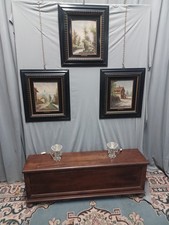 Tre Dipinti Luigi Bosio Su