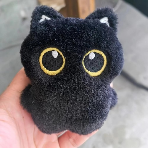 Peluche gatto nero - , morbido