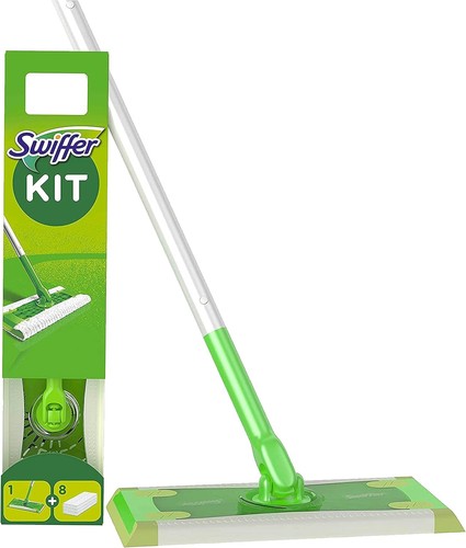 Swiffer kit scopa 8 panni - swiffer,