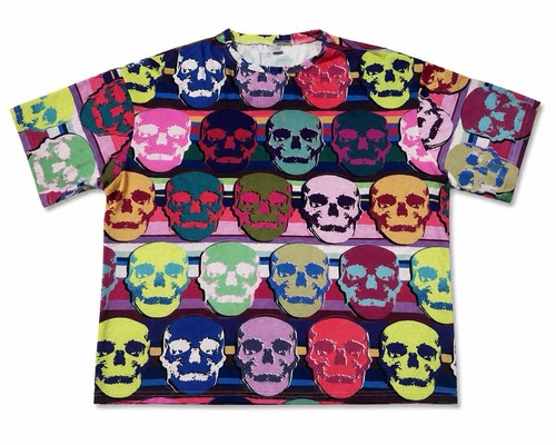 Shirt halloween teschio - t-shirt,